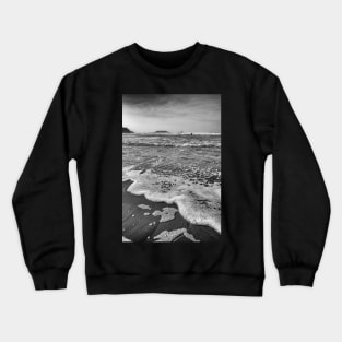 Worms Head, Rhossili Bay, Gower Crewneck Sweatshirt